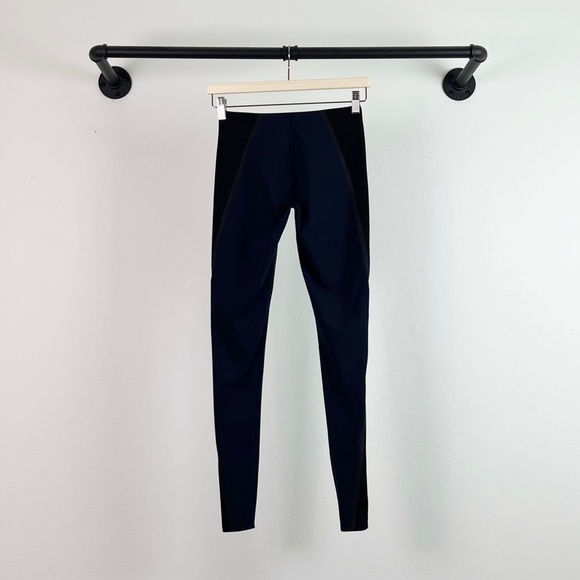 NWT Spanx Mesh Contour High Rise Pull On Shaping Leggings in Lapis Night - Picture 8 of 10